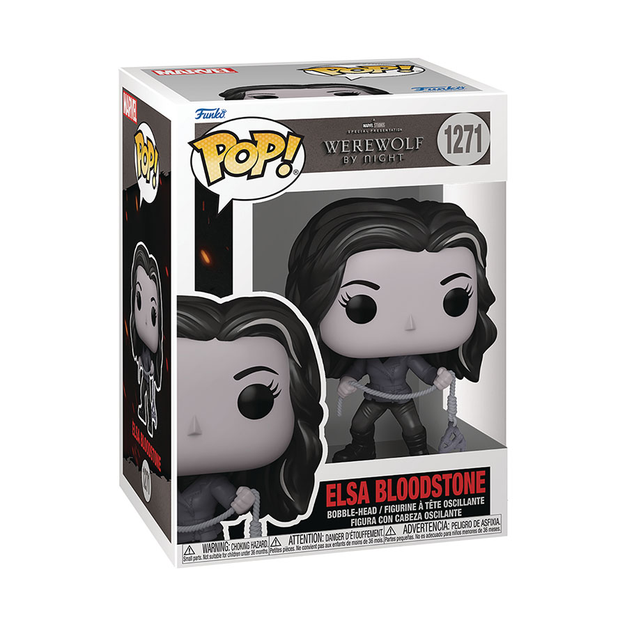 POP Marvel Werewolf By Night Elsa With Ravensclaw Vinyl Bobble Head