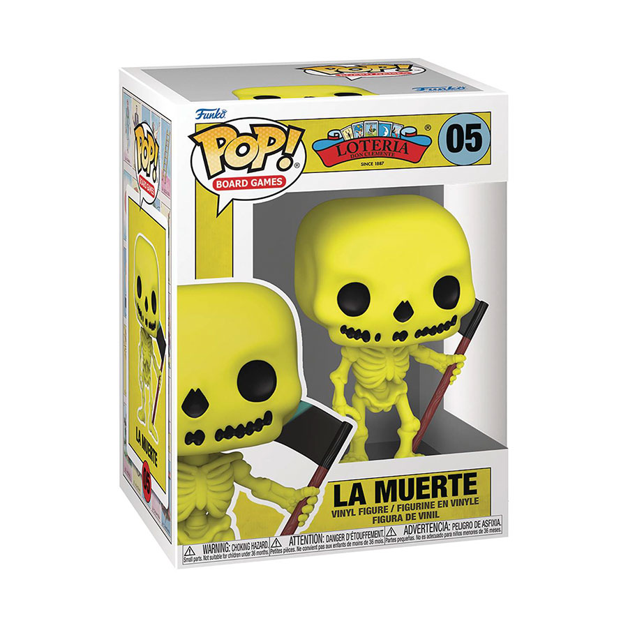POP Board Games Loteria La Muerte Vinyl Figure