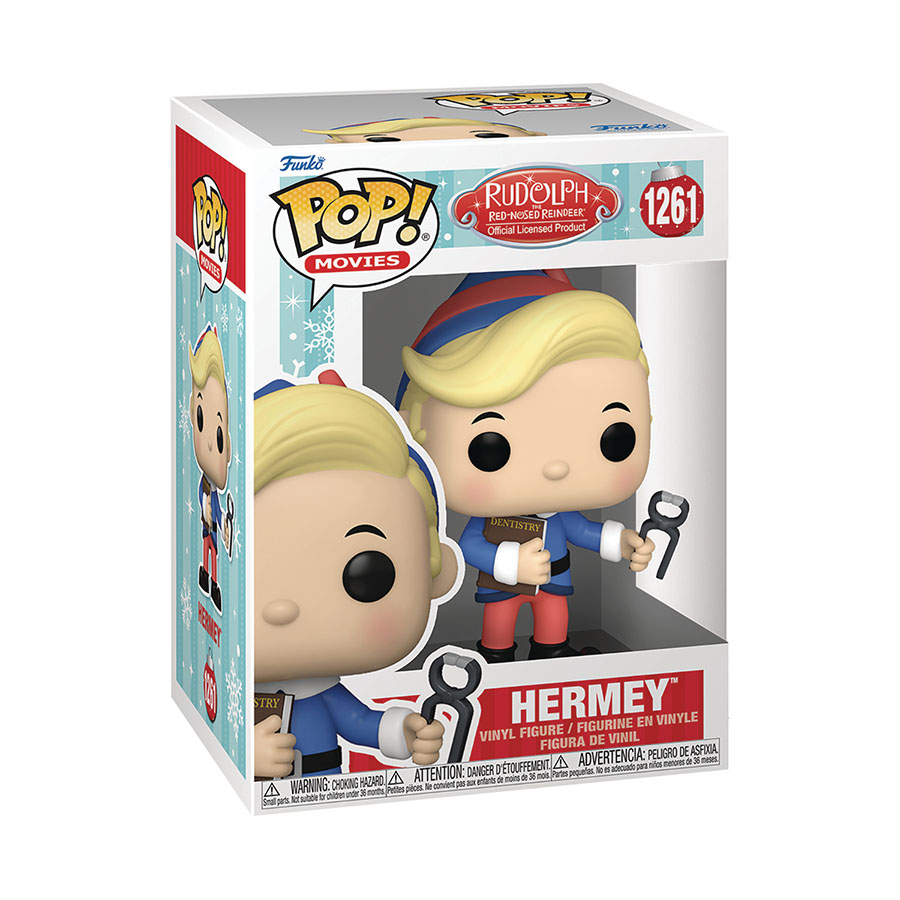 POP Movies Rudolph The Red-Nosed Reindeer Hermey Vinyl Figure