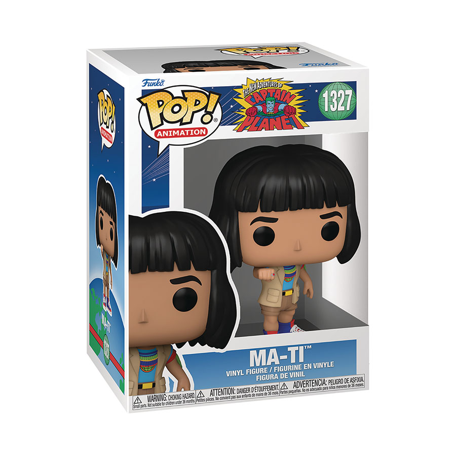 POP Animation New Adventures Of Captain Planet Ma-Ti Vinyl Figure