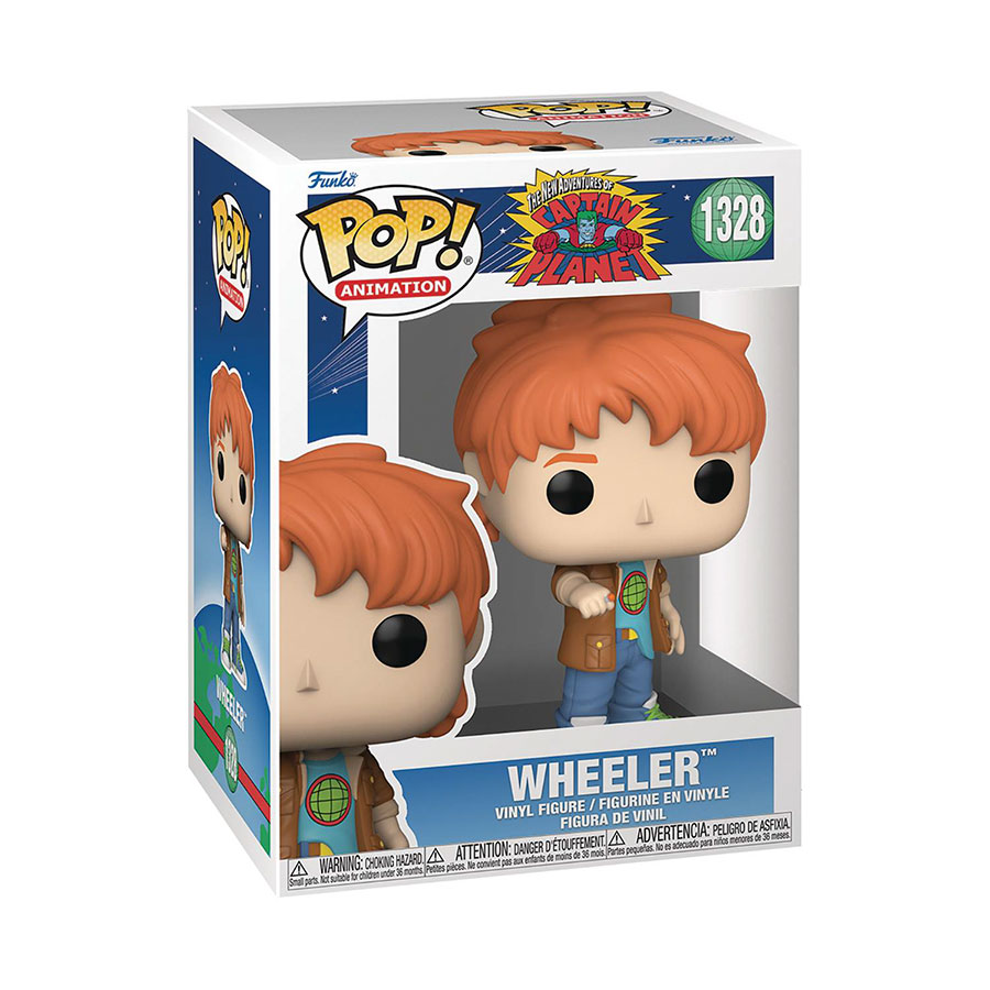 POP Animation New Adventures Of Captain Planet Wheeler Vinyl Figure