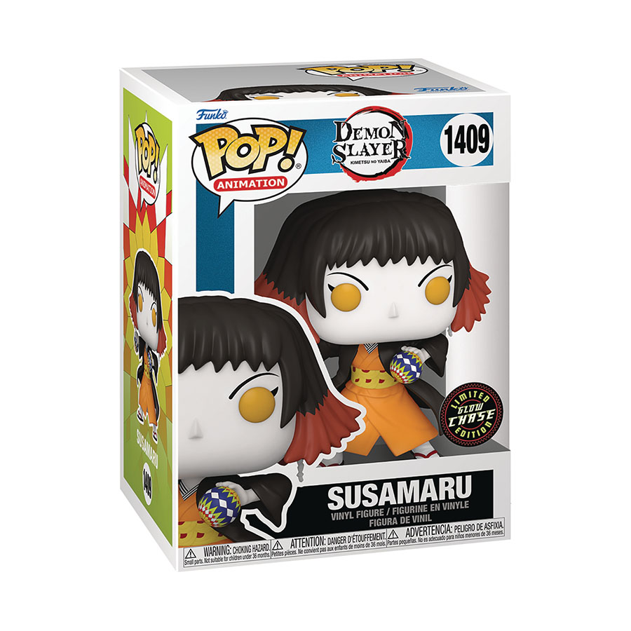 POP Animation Demon Slayer Kimetsu No Yaiba Susamaru Chase Vinyl Figure