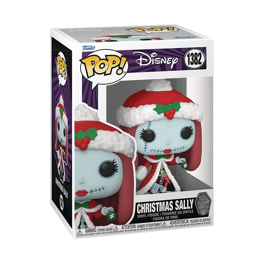 POP Disney The Nightmare Before Christmas 30th Anniversary Christmas Sally Vinyl Figure