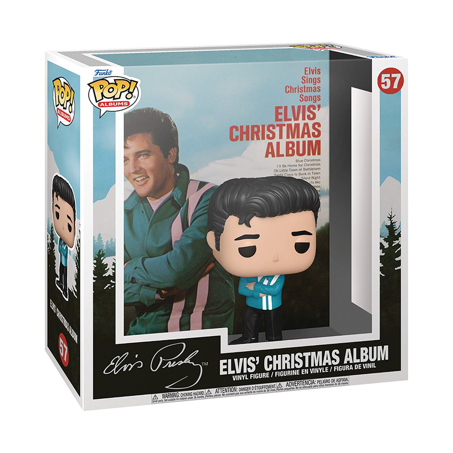 POP Albums Elvis X-Mas Album Vinyl Figure