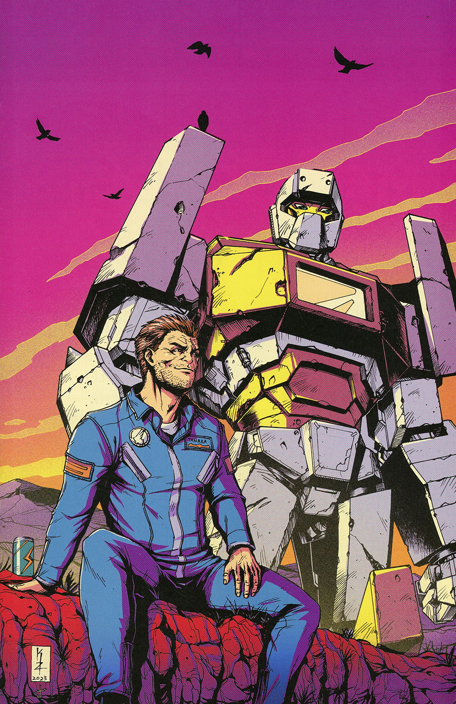 Mech Cadets #4 Cover D Incentive Kei Zama & Josh Burcham Virgin Variant Cover