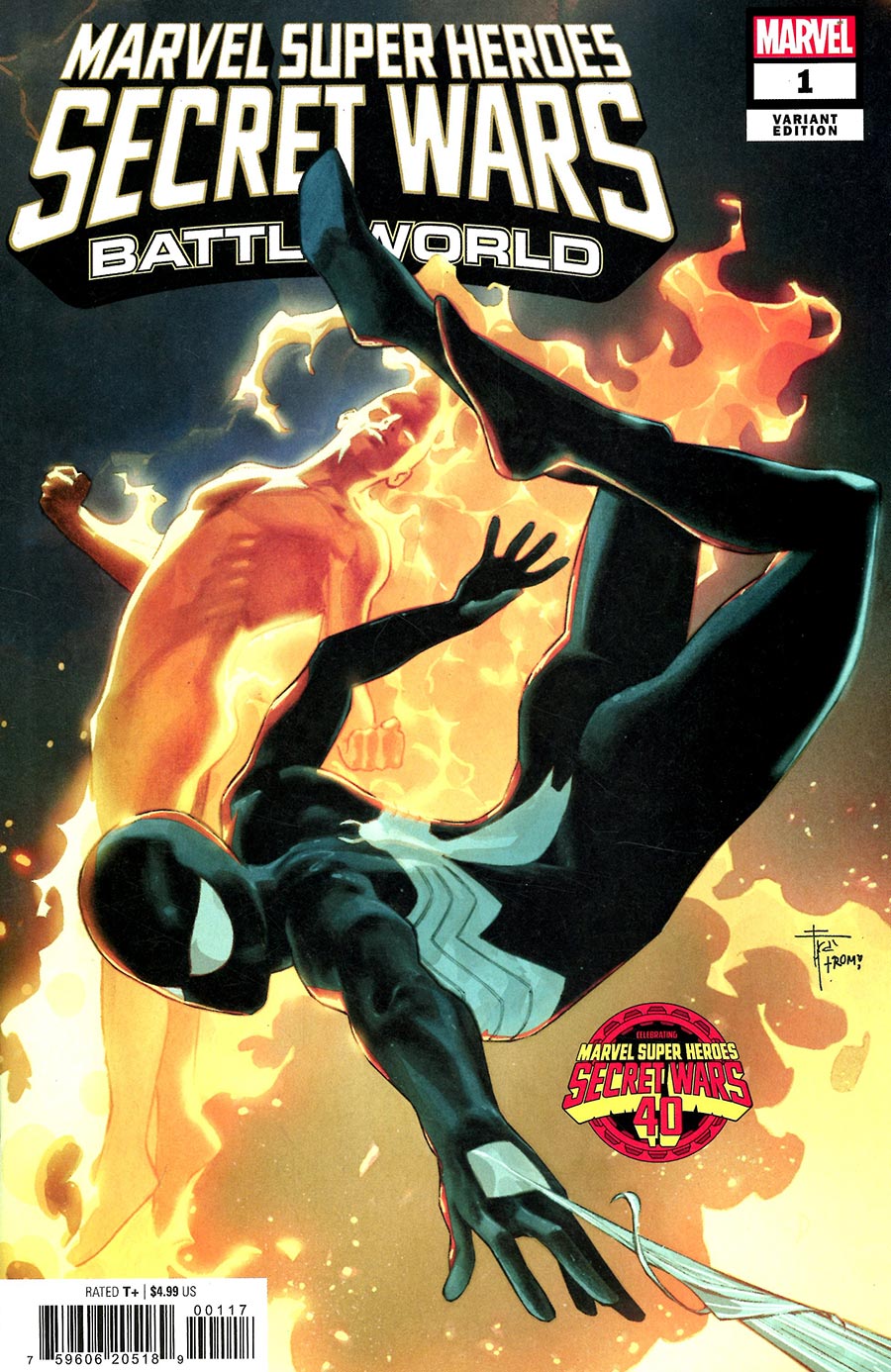 Marvel Super Heroes Secret Wars Battleworld #1 Cover G Incentive Francesco Mobili Variant Cover