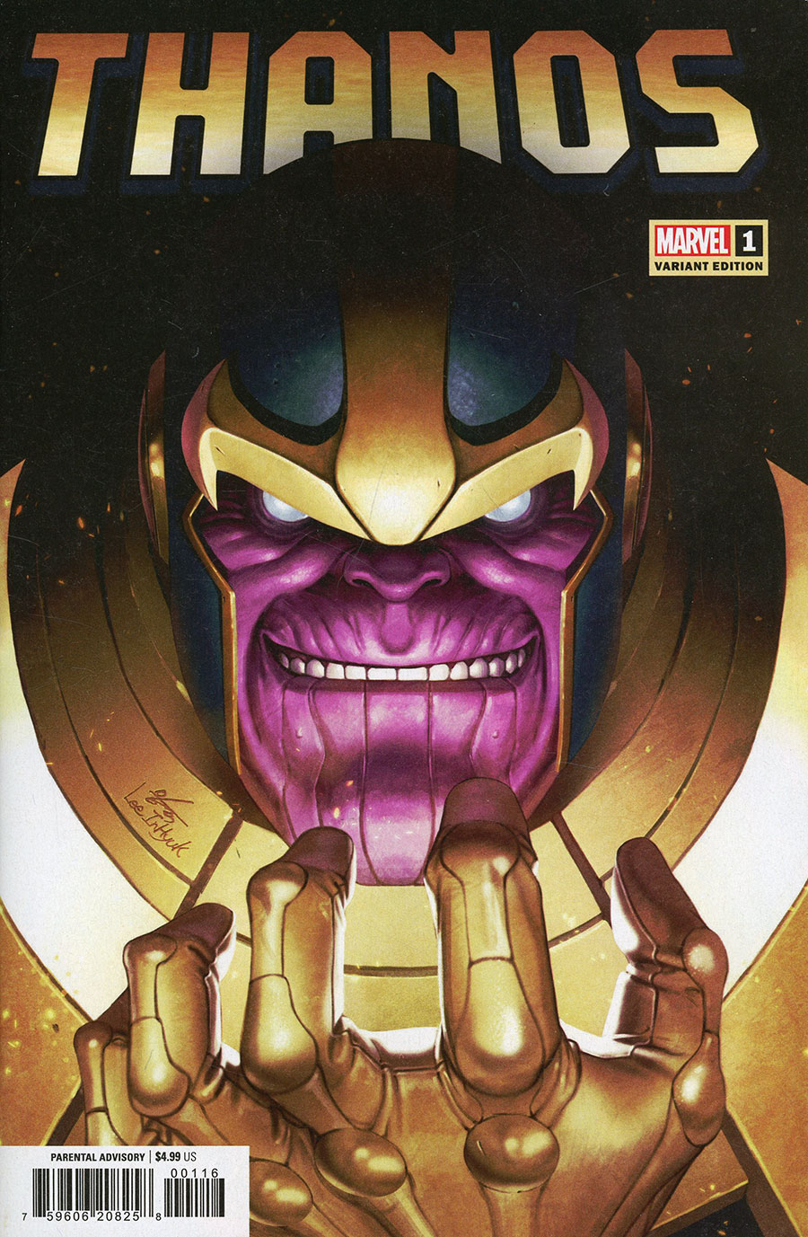 Thanos Vol 4 #1 Cover E Incentive Inhyuk Lee Variant Cover