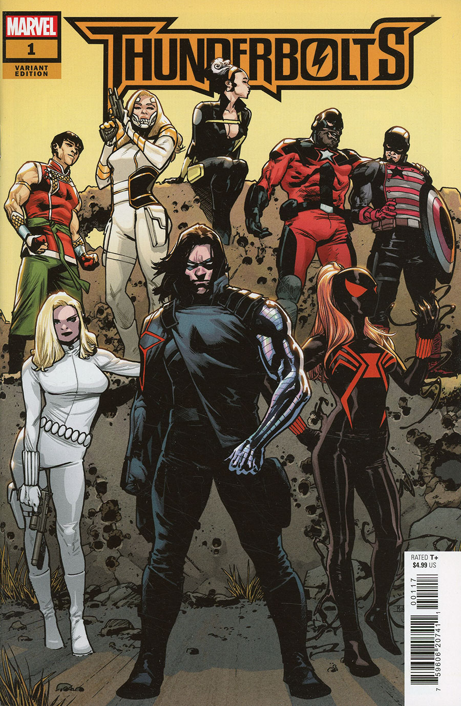 Thunderbolts Vol 5 #1 Cover G Incentive Mahmud Asrar Variant Cover
