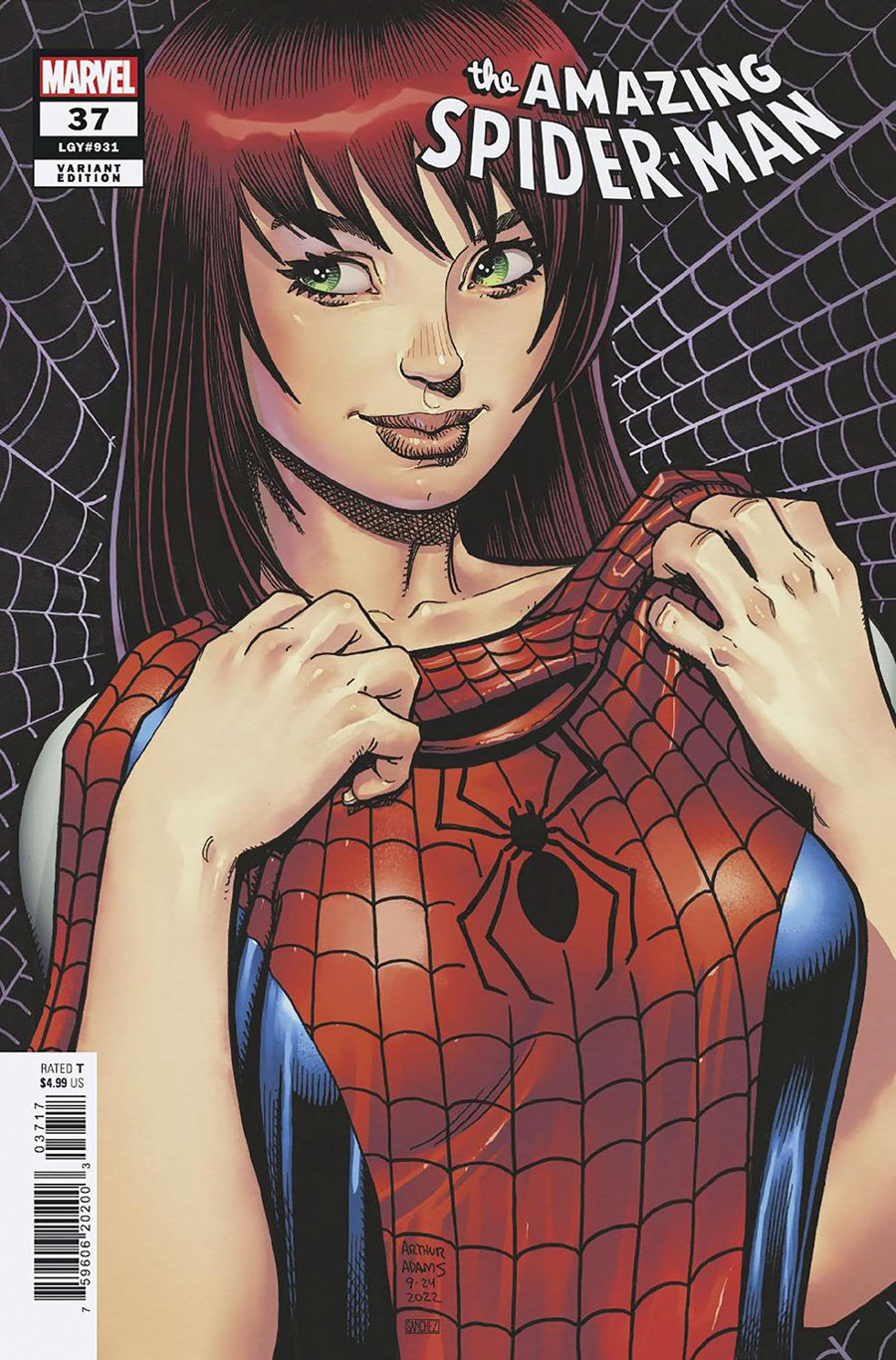 Amazing Spider-Man Vol 6 #37 Cover F Incentive Arthur Adams Variant Cover (Gang War First Strike Tie-In)