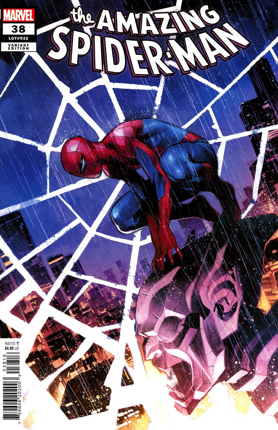 Amazing Spider-Man Vol 6 #38 Cover E Incentive Dike Ruan Variant Cover (Gang War First Strike Tie-In)