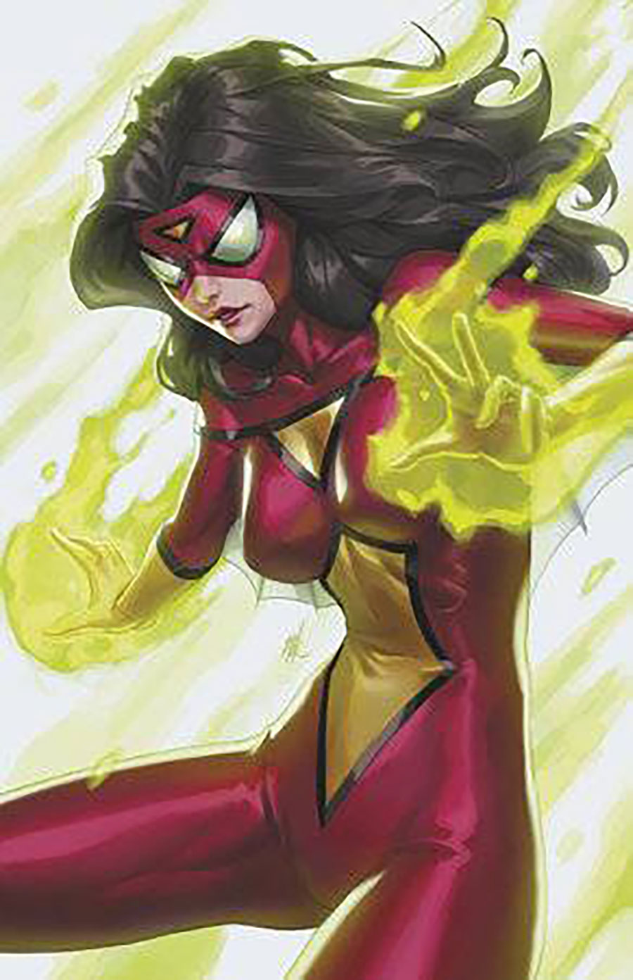 Spider-Woman Vol 8 #1 Cover G Incentive Ejikure Spider-Woman Virgin Cover (Gang War First Strike Tie-In)