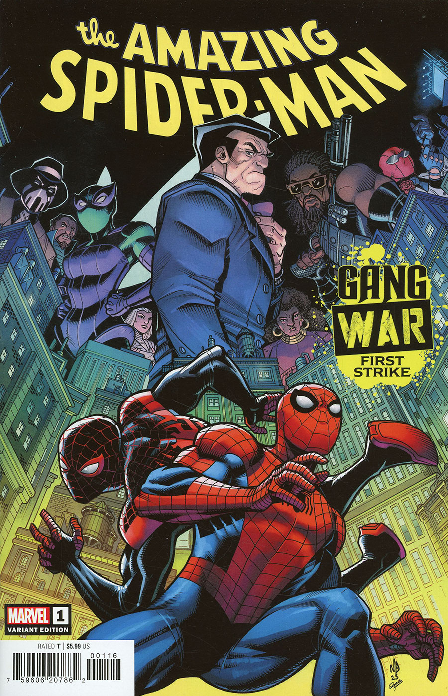 Amazing Spider-Man Gang War First Strike #1 (One Shot) Cover D Incentive Nick Bradshaw Variant Cover