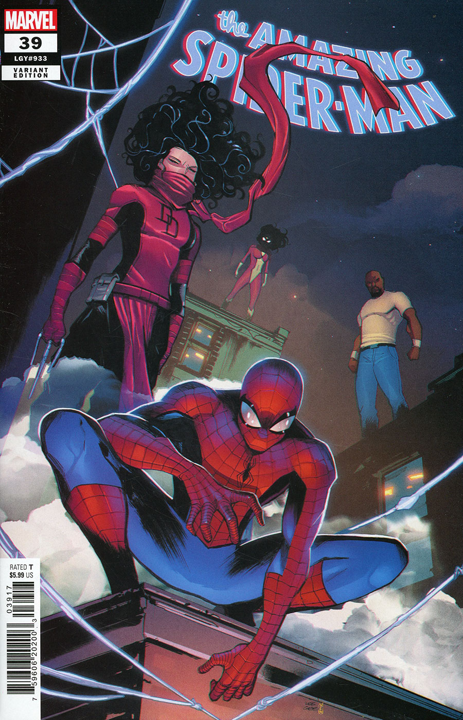 Amazing Spider-Man Vol 6 #39 Cover G Incentive Lee Garbett Variant Cover (Gang War Tie-In)