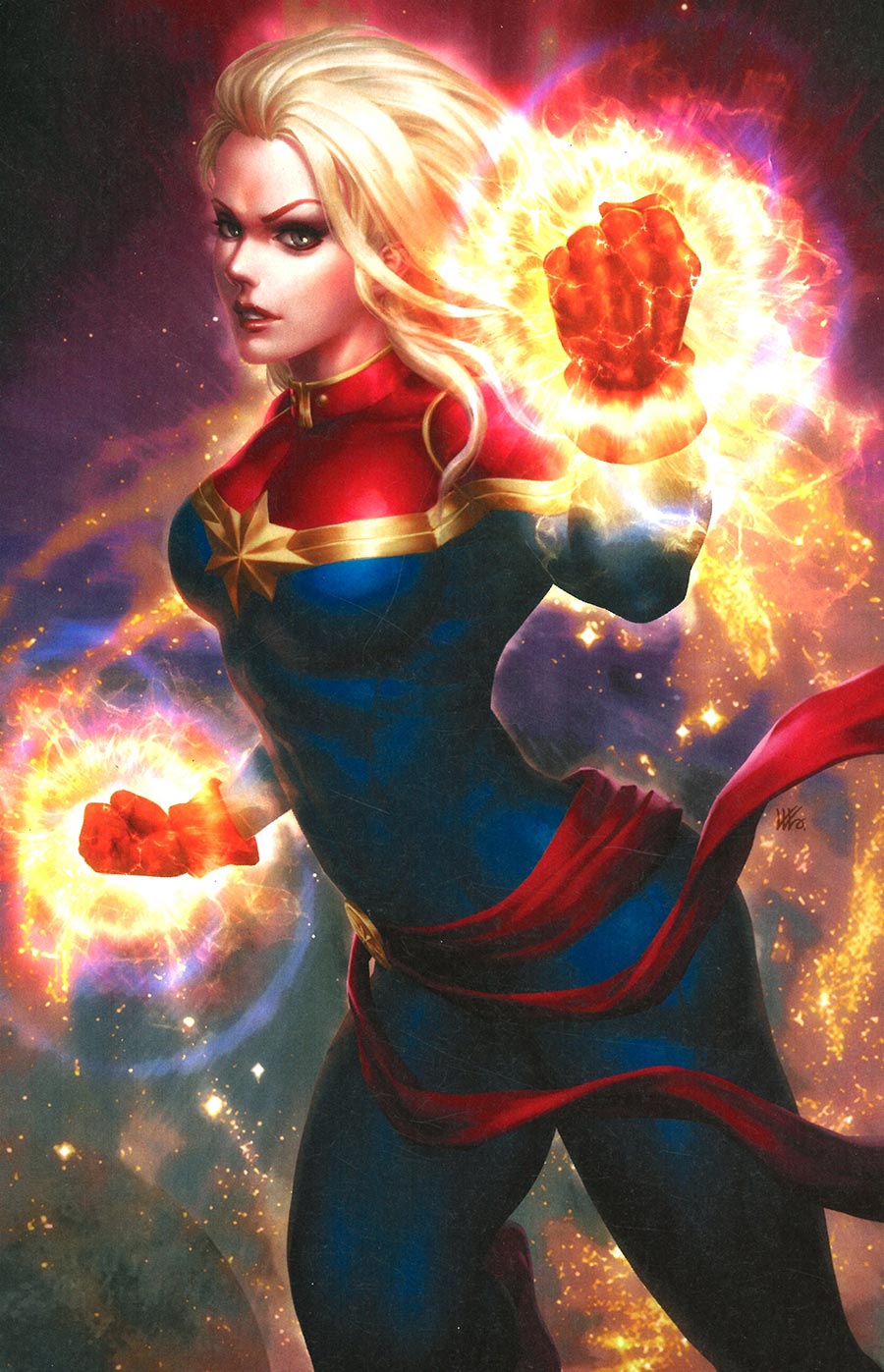 Captain Marvel Vol 10 #2 Cover I Incentive Kendrick kunkka Lim Captain Marvel Virgin Cover