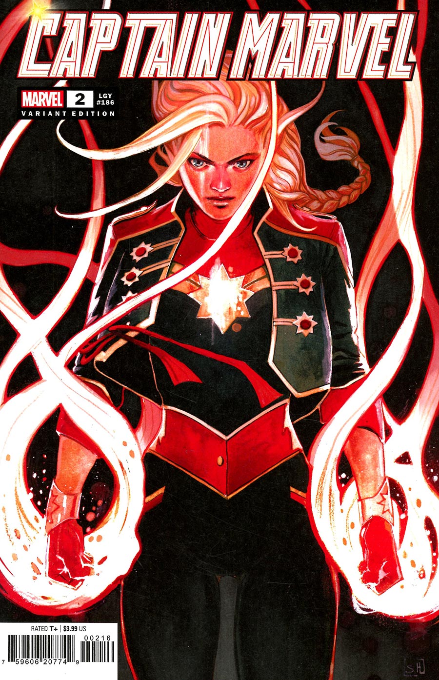 Captain Marvel Vol 10 #2 Cover H Incentive Stephanie Hans Variant Cover
