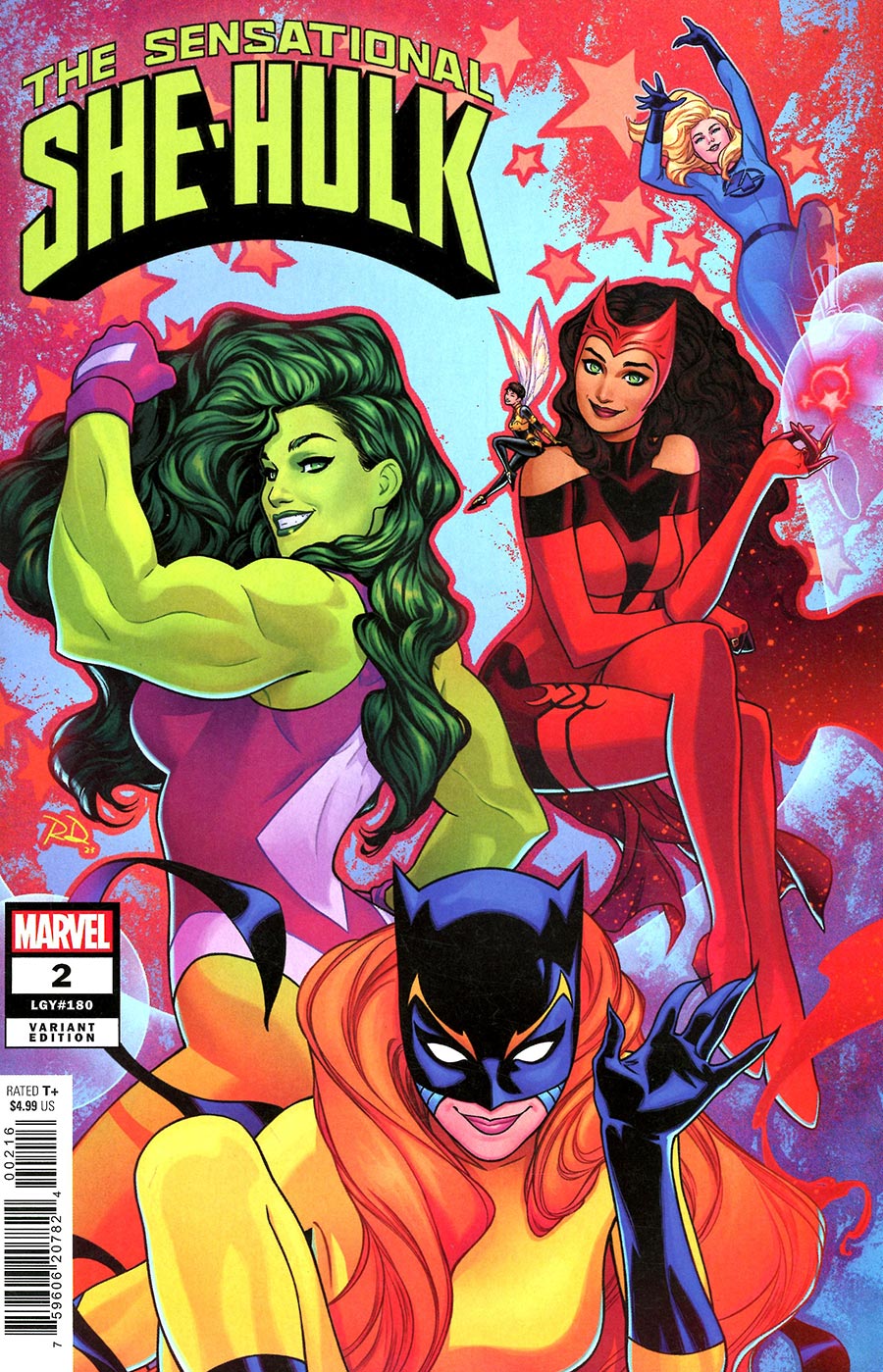 Sensational She-Hulk Vol 2 #2 Cover F Incentive Russell Dauterman Variant Cover