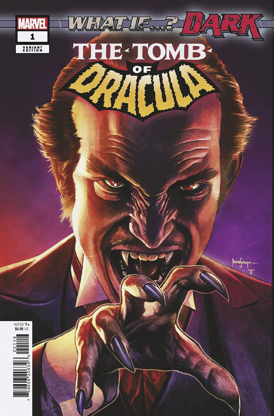 What If Dark Tomb Of Dracula #1 (One Shot) Cover C Incentive Mico Suayan Variant Cover