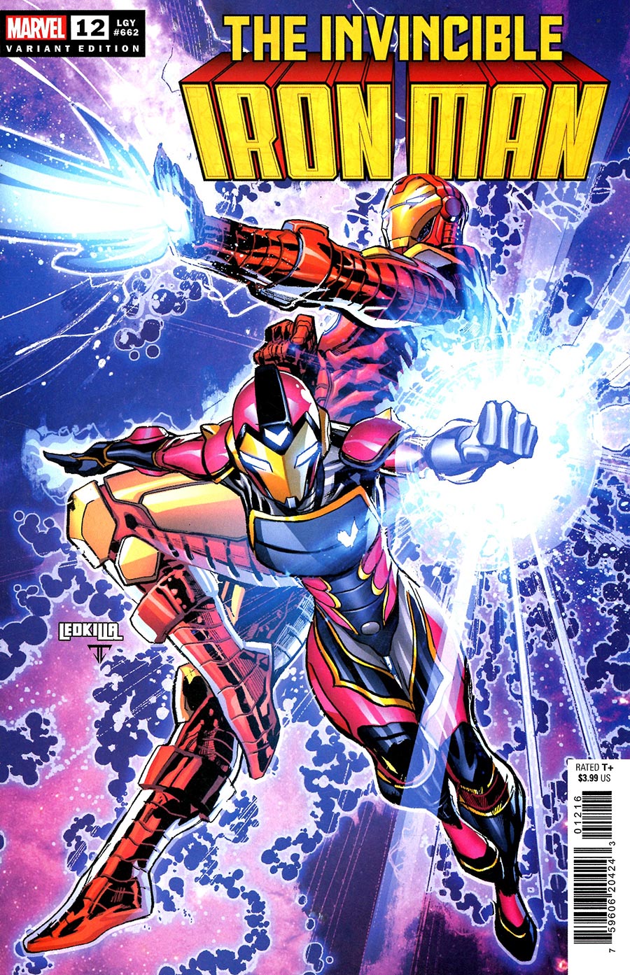 Invincible Iron Man Vol 4 #12 Cover C Incentive Ken Lashley Virgin Cover (Fall Of X Tie-In)