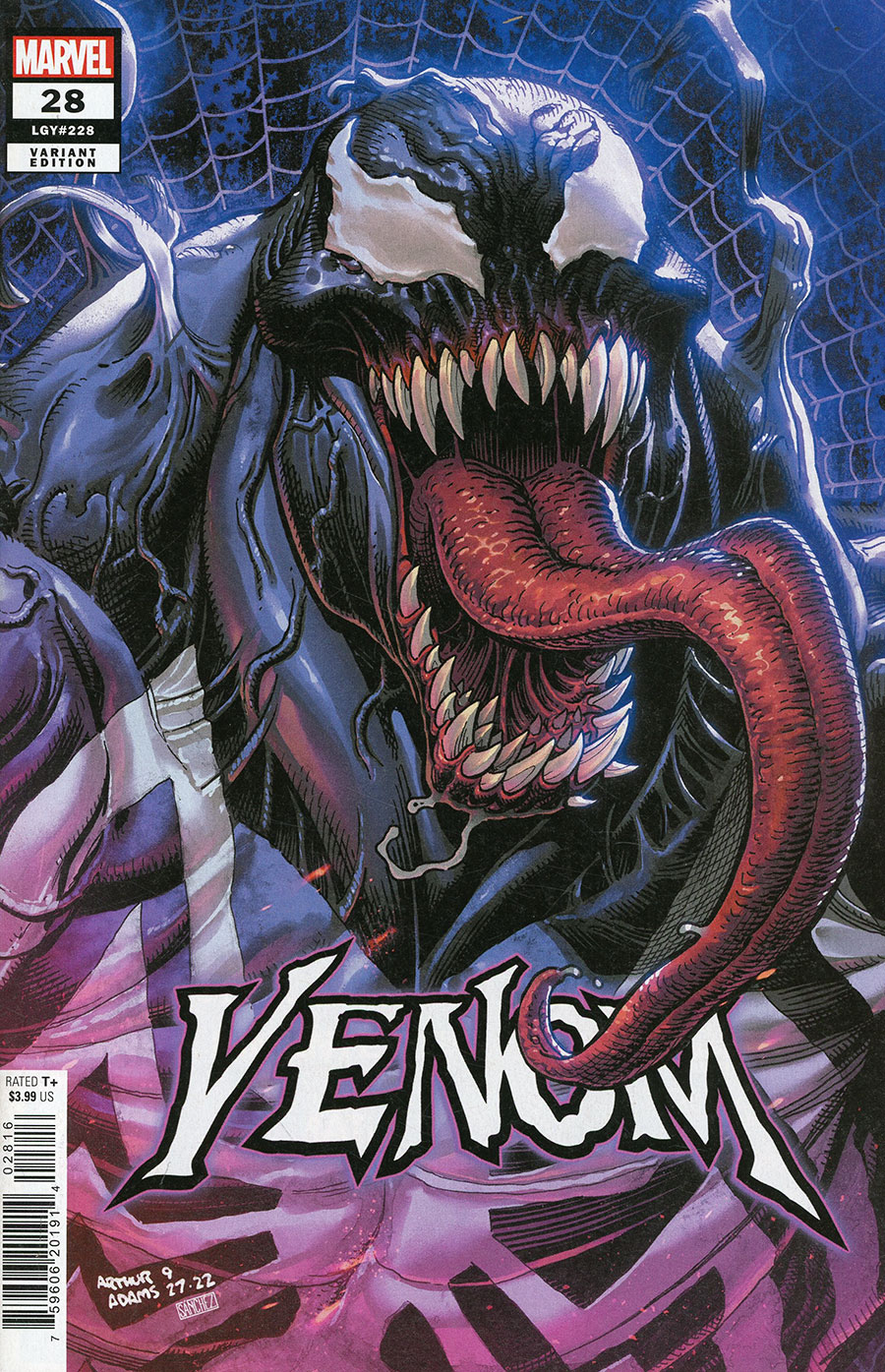 Venom Vol 5 #28 Cover E Incentive Arthur Adams Variant Cover
