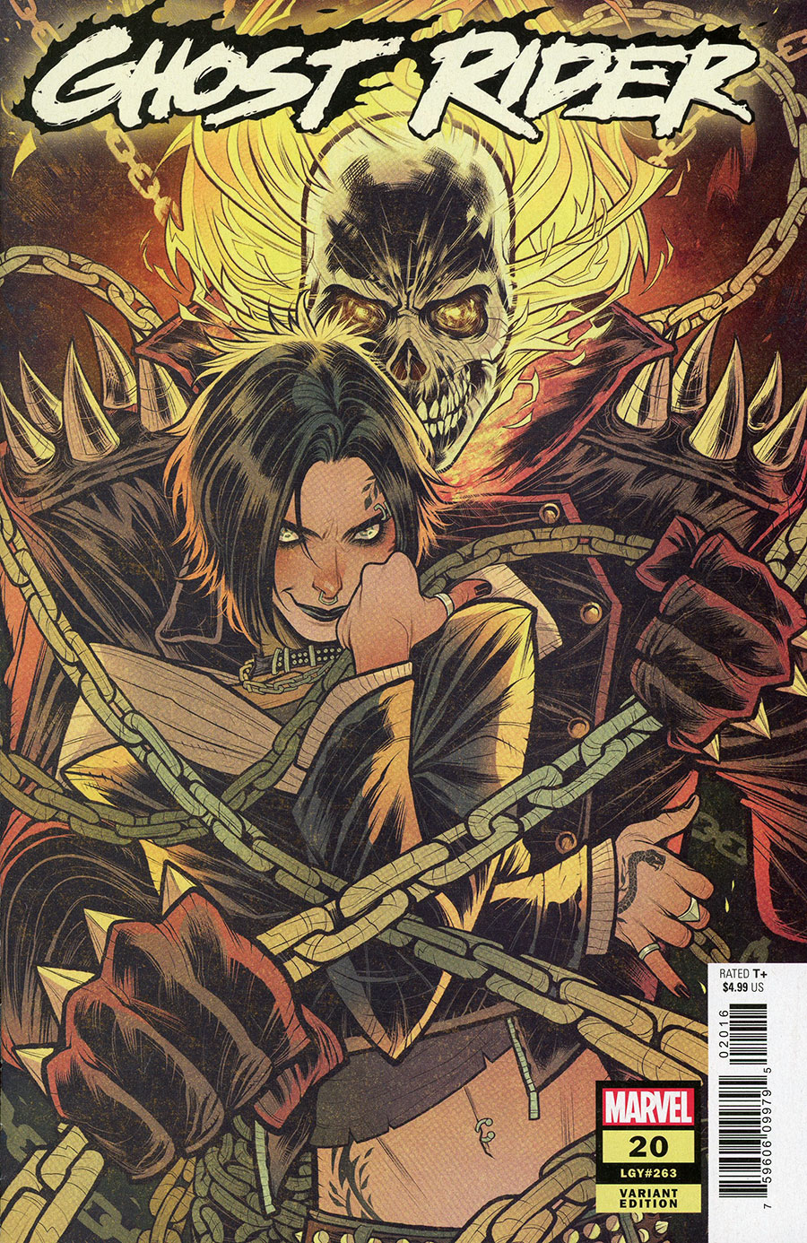 Ghost Rider Vol 9 #20 Cover D Incentive Elizabeth Torque Variant Cover