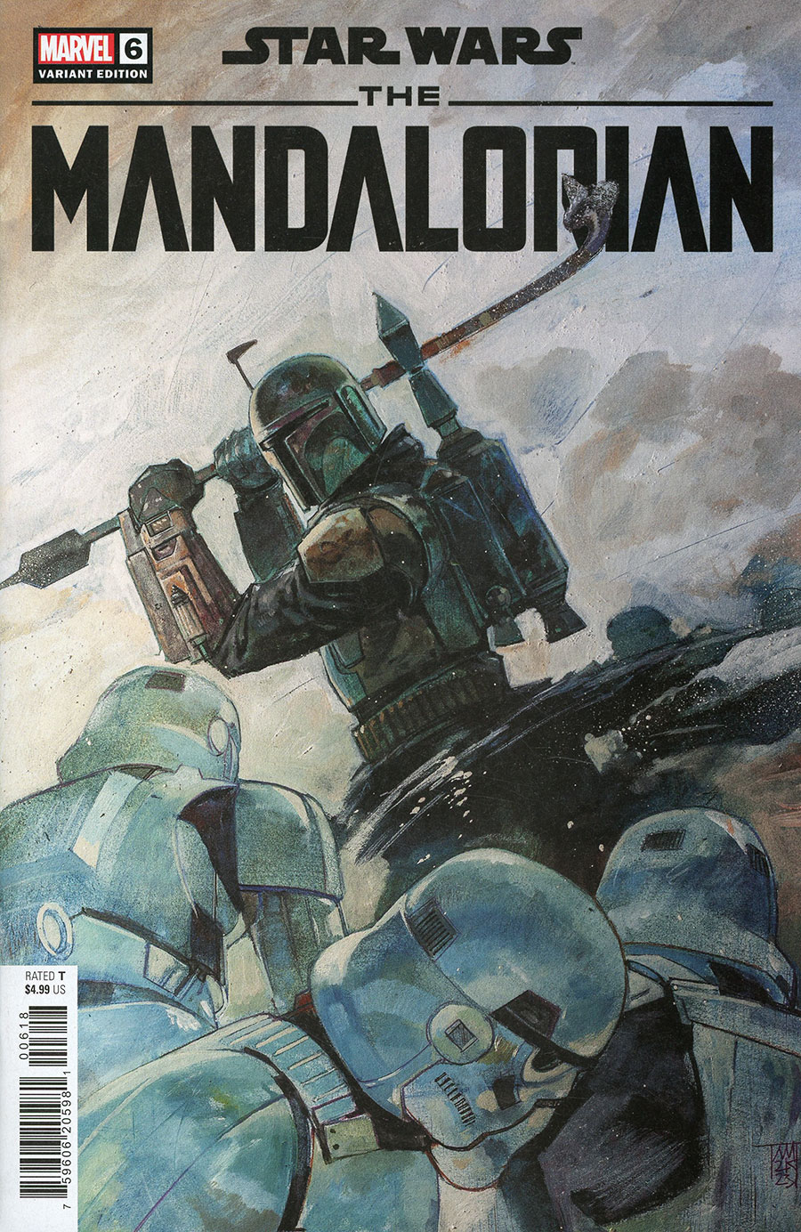 Star Wars The Mandalorian Season 2 #6 Cover D Incentive Alex Maleev Variant Cover