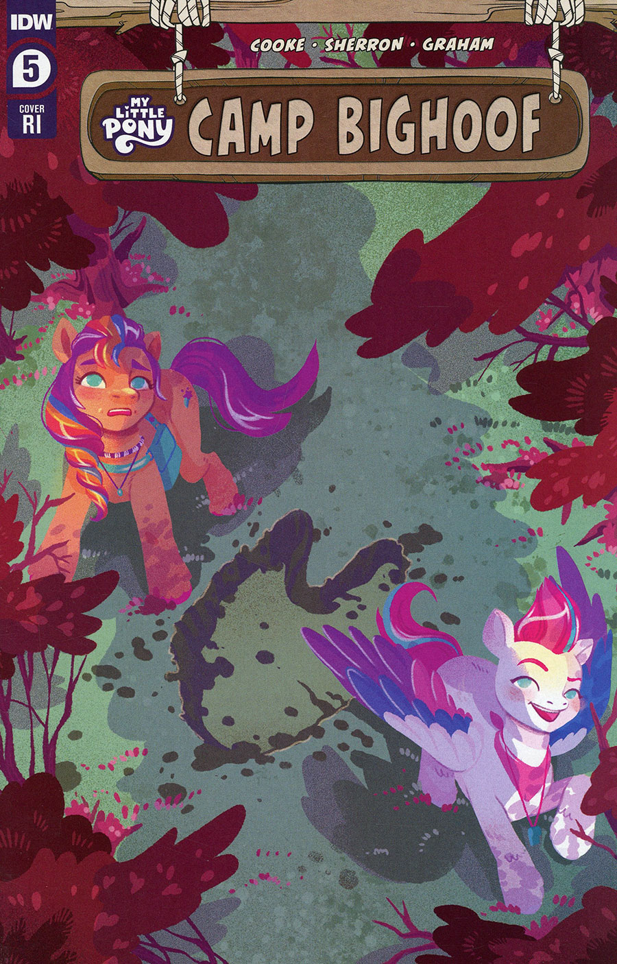 My Little Pony Camp Bighoof #5 Cover C Incentive Nicole Goux Variant Cover