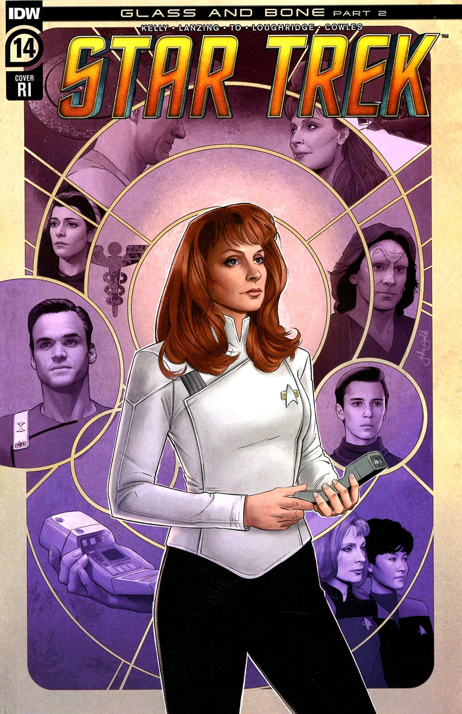 Star Trek (IDW) Vol 2 #14 Cover E Incentive Jake Bartok Variant Cover