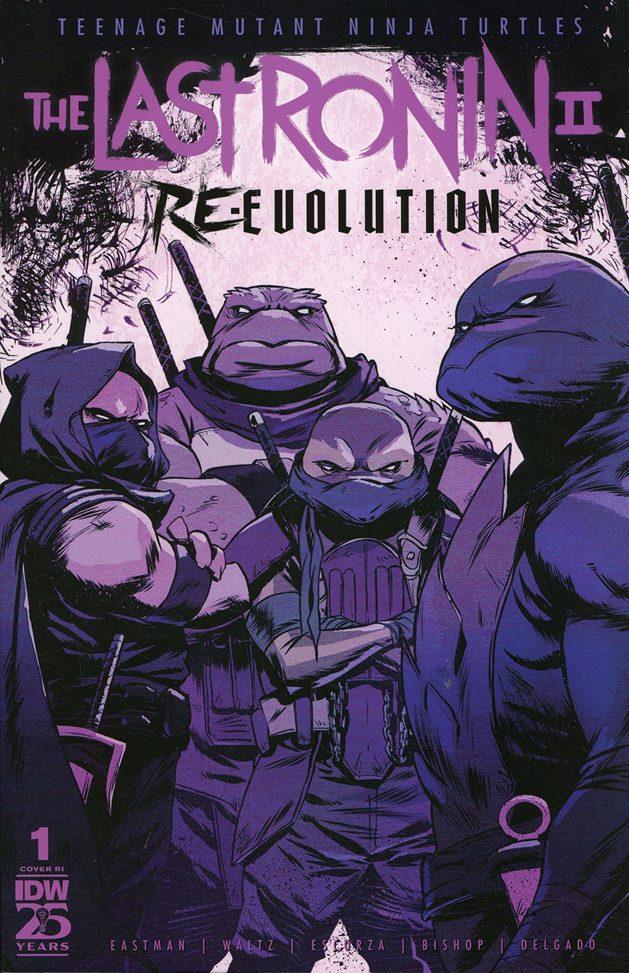 Teenage Mutant Ninja Turtles The Last Ronin II Re-Evolution #1 Cover G Incentive Sanford Greene Variant Cover