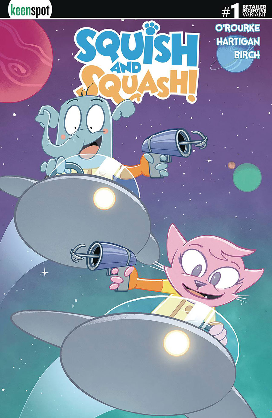 Squish And Squash #1 Cover F Incentive Niall O Rourke Variant Cover