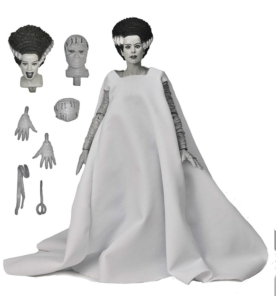 Universal Monsters Ultimate Bride Of Frankenstein 7-Inch Action Figure