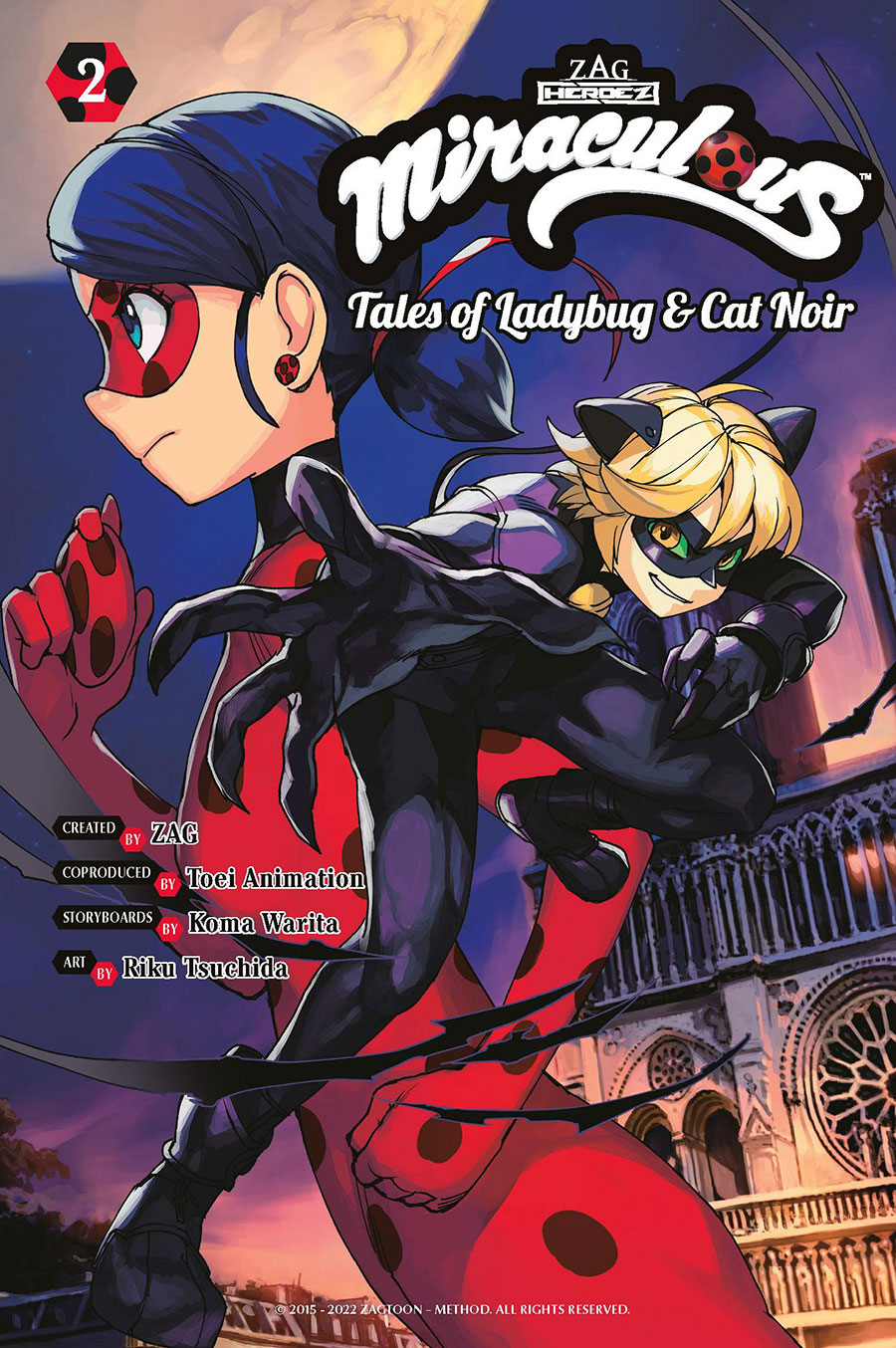 Miraculous Tales Of Ladybug And Cat Noir Manga Vol 2 GN