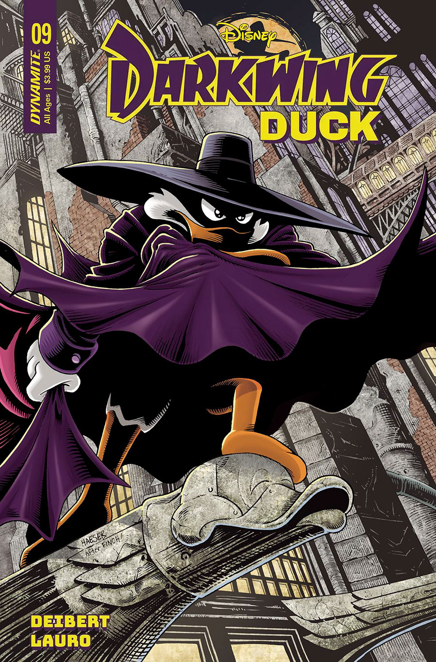 Darkwing Duck Vol 3 #9 Cover R Variant Ken Haeser Cover