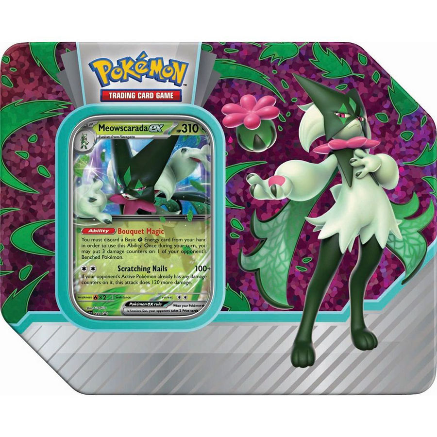 Pokemon Paldea Partners Tin Case (6-Count)