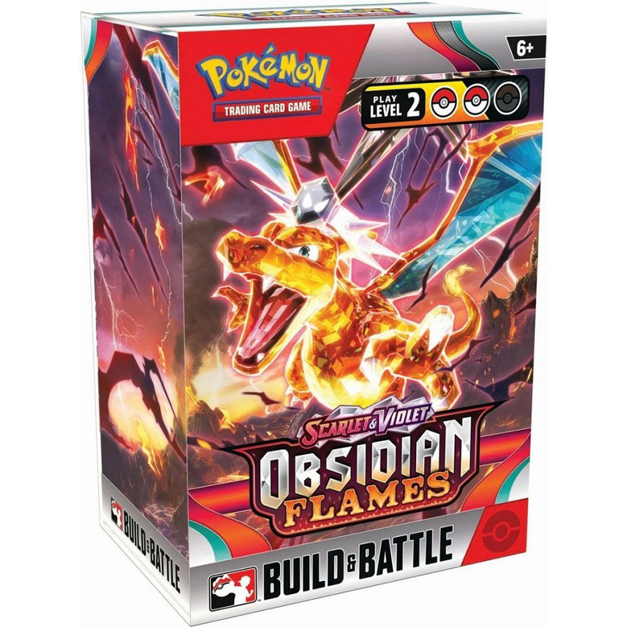 Pokemon Scarlet And Violet Obsidian Flames Build And Battle Display