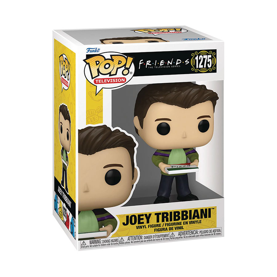POP Television Friends Joey With Pizza Vinyl Figure