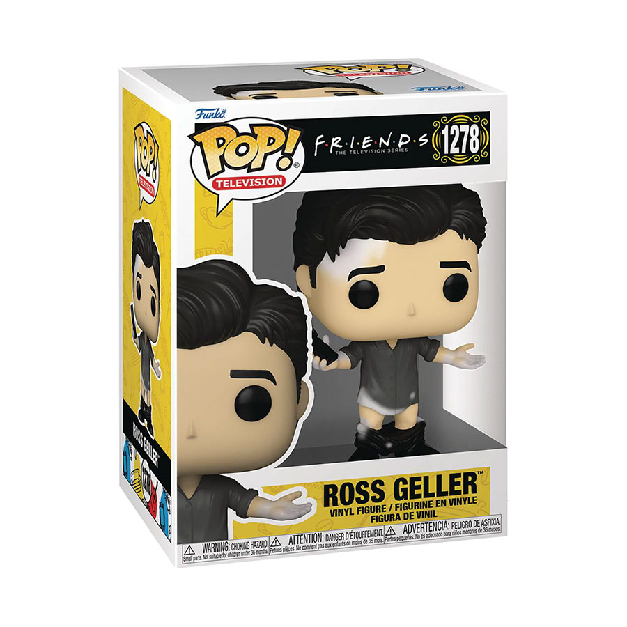 POP Television Friends Ross With Leather Pants Vinyl Figure