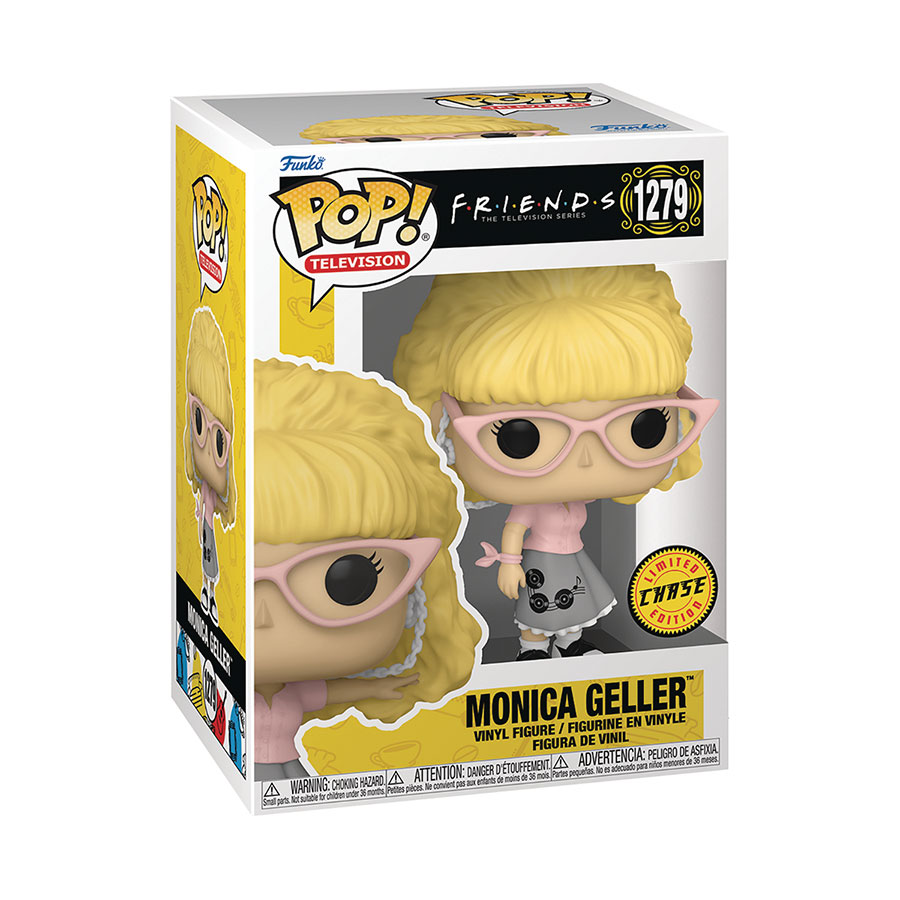 POP Television Friends Waitress Monica Chase Vinyl Figure
