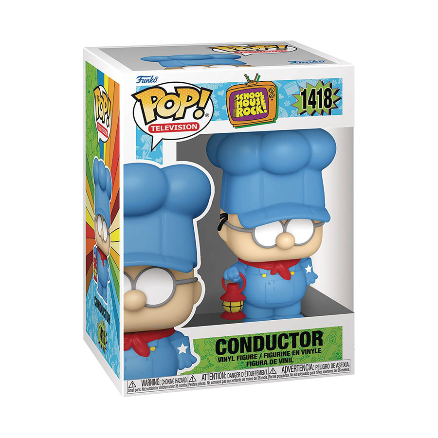 POP Television Schoolhouse Rock Conductor Vinyl Figure - RESOLICITED