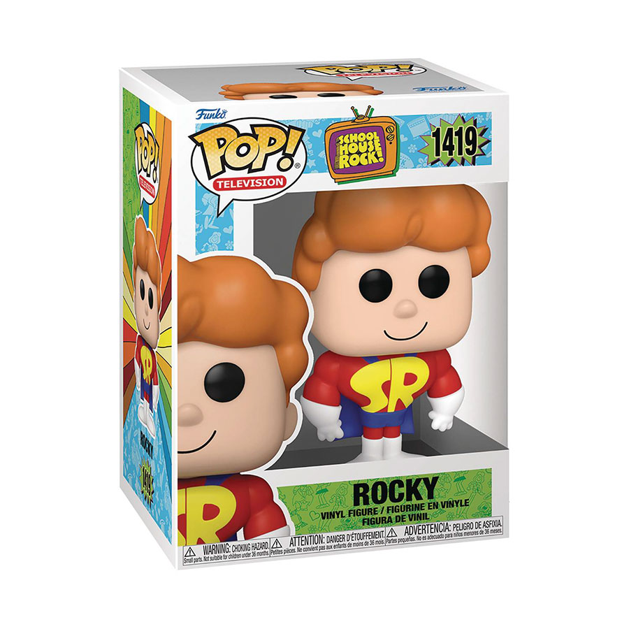POP Television Schoolhouse Rock Schoolhouse Rocky Vinyl Figure