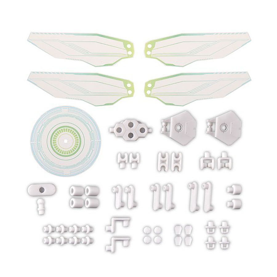 Customize Material - Box Of 12 - #04 Cyber Effect / Multi-Joint (1/144 High Grade / 30 Minutes Missions / 30 Minutes Ssisters)