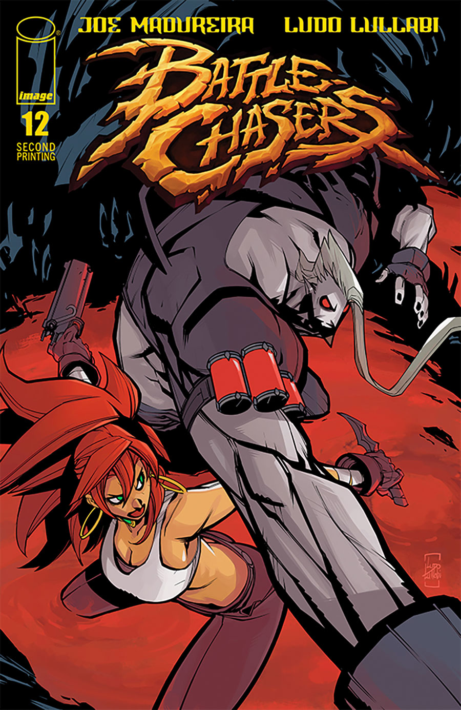 Battle Chasers #12 Cover H 2nd Ptg