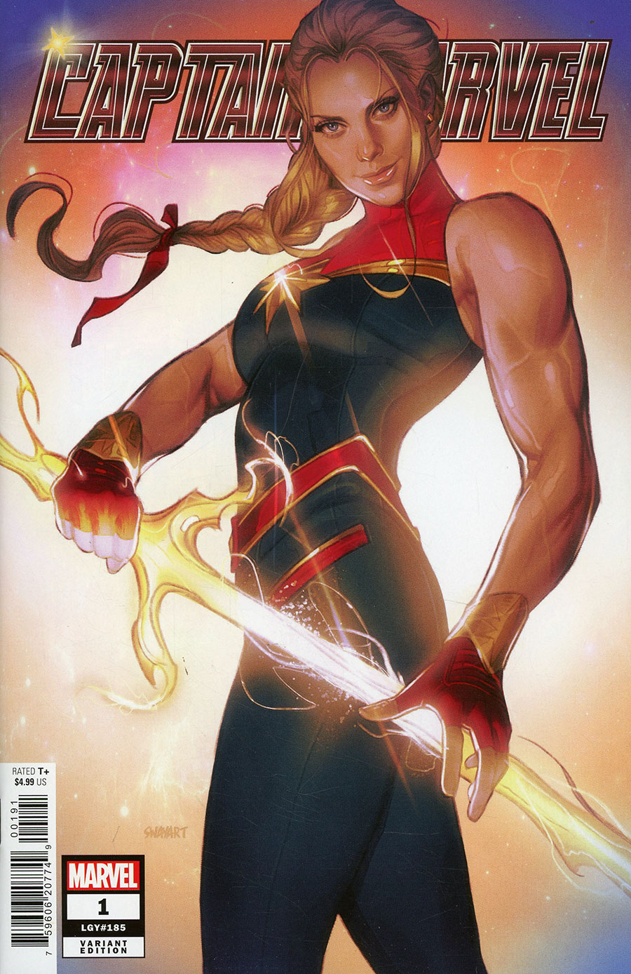 Captain Marvel Vol 10 #1 Cover G Variant Joshua Sway Swaby Cover