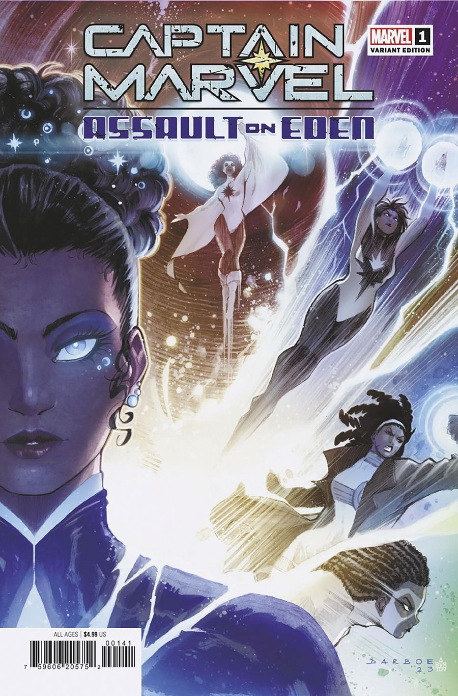 Captain Marvel Assault On Eden #1 (One Shot) Cover C Variant Karen S Darboe Cover