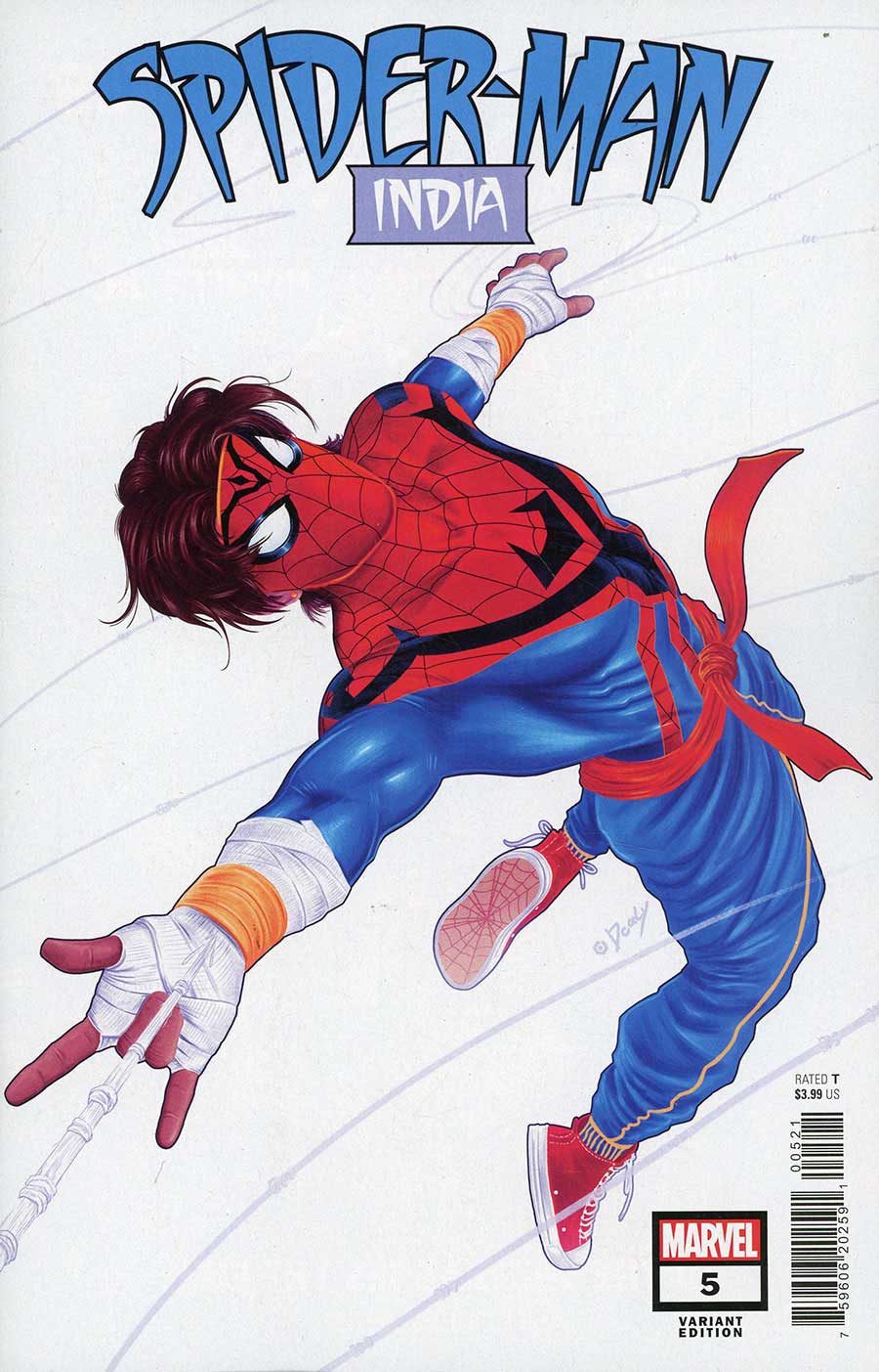 Spider-Man India Vol 2 #5 Cover B Variant Doaly New Costume Cover