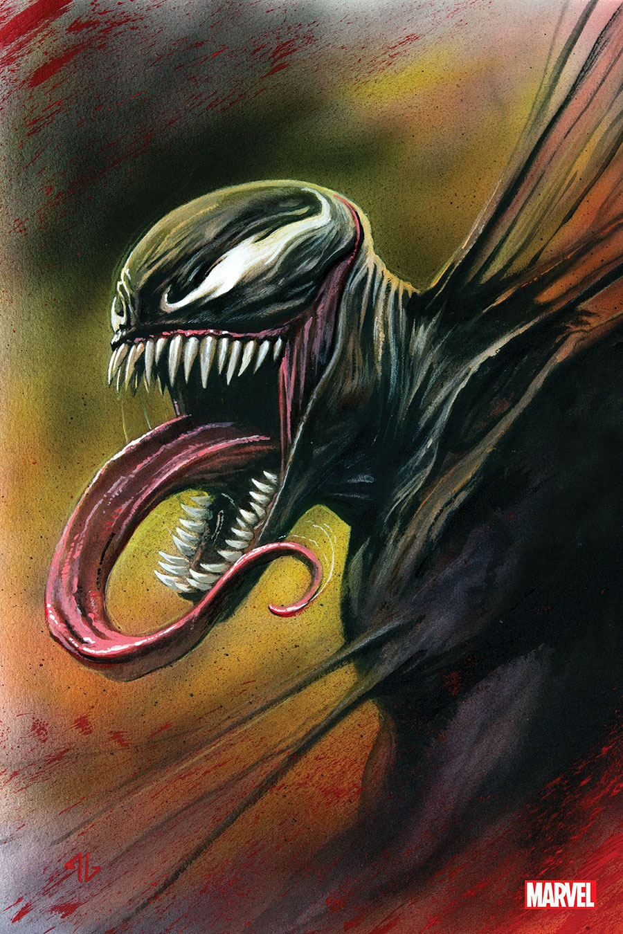 Venom Vol 5 #26 Cover F Incentive Adi Granov Virgin Variant Cover
