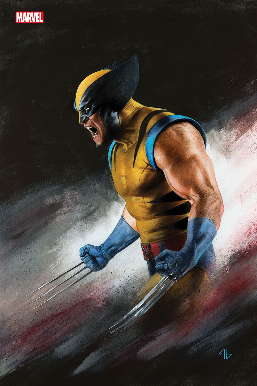Wolverine Vol 7 #38 Cover E Incentive Adi Granov Virgin Variant Cover (Fall Of X Tie-In)