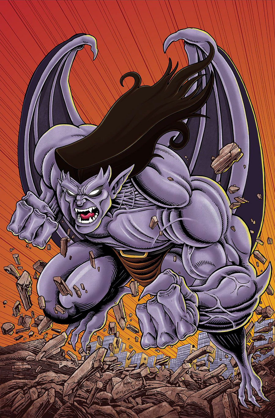 Gargoyles Vol 3 #10 Cover X Incentive Ken Haeser Virgin Cover