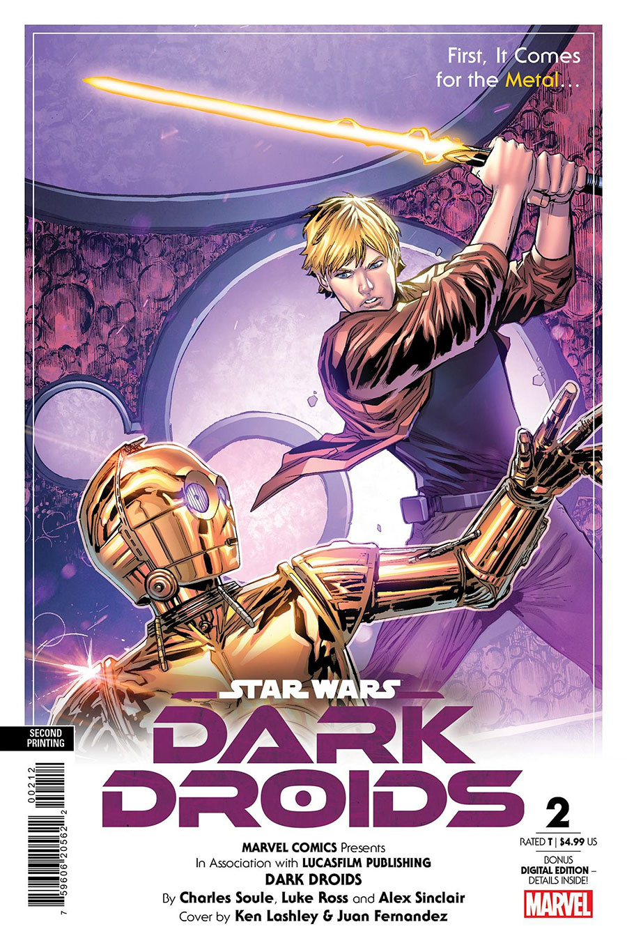Star Wars Dark Droids #2 Cover G 2nd Ptg Ken Lashley Variant Cover