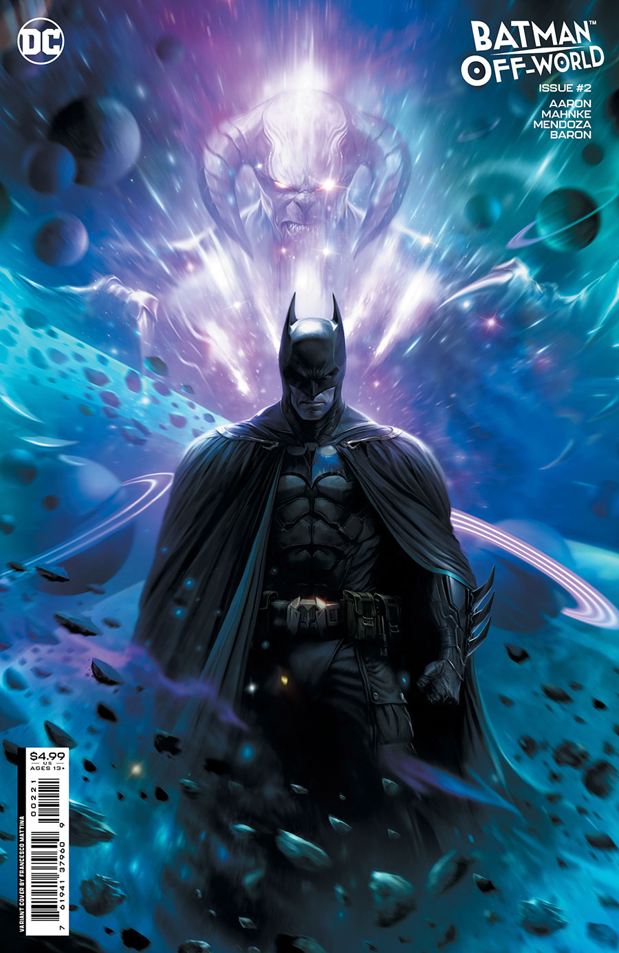 Batman Off-World #2 Cover B Variant Francesco Mattina Card Stock Cover