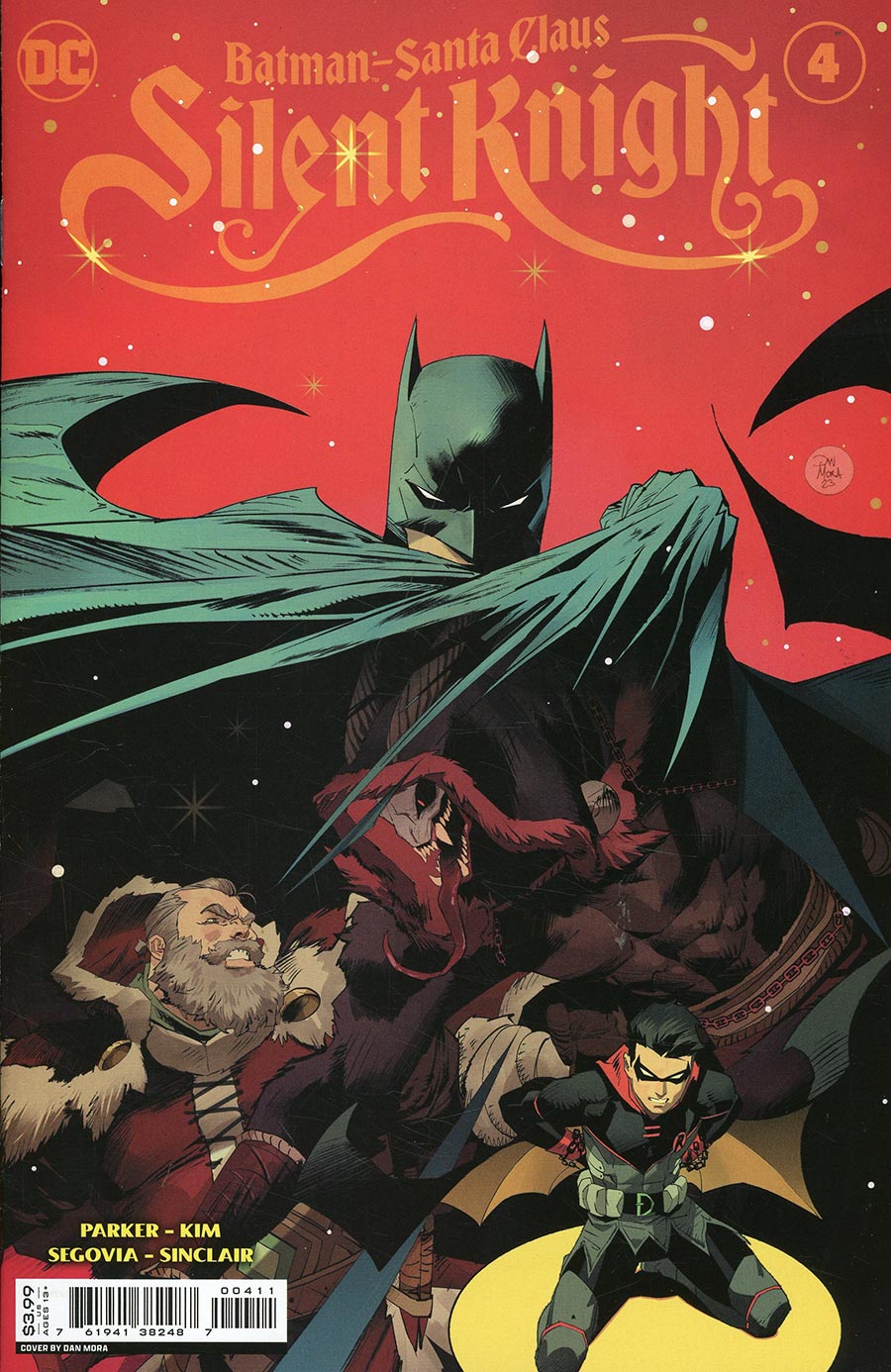 Batman Santa Claus Silent Knight #4 Cover A Regular Dan Mora Cover